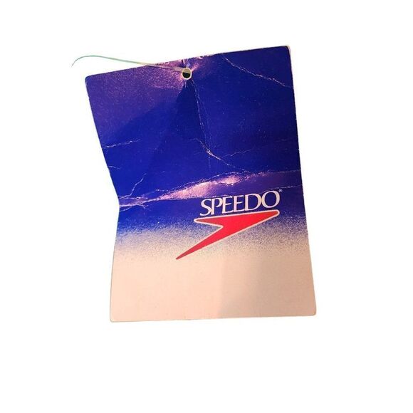 Vintage 80s Speedo Drawstring Waist Joggers Pants Womens Size XS Green - Picture 5 of 7